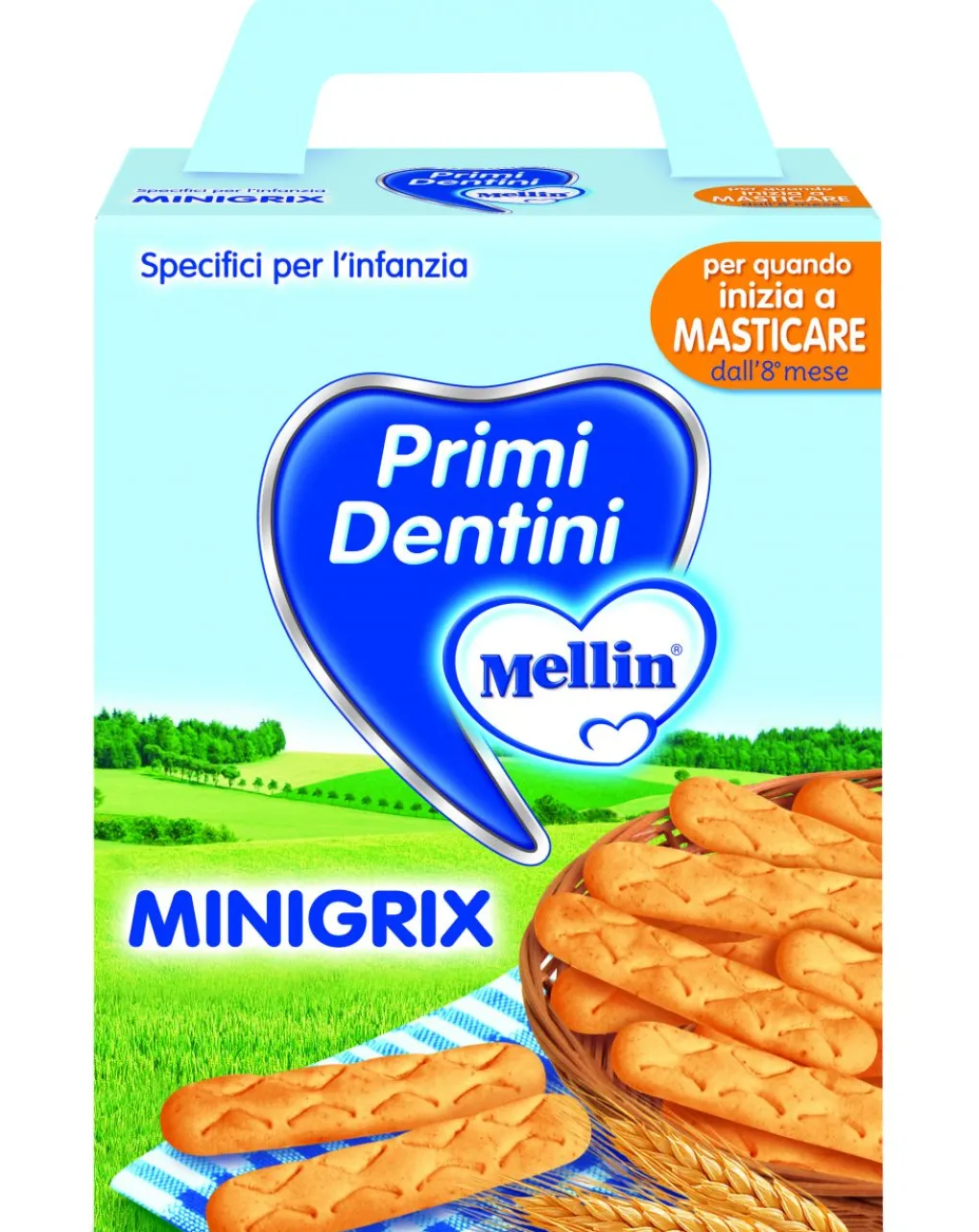 Hipp Snack E Biscotti Per Bambini-Mellin - Minigrix 180G