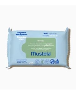 Mustela Salviettine E Traversine-Salviette Detergenti Mani E Viso 20Pz
