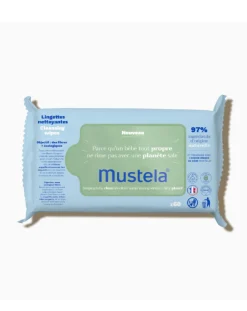 Mustela Salviettine E Traversine-Salviette Detergenti 60Pz