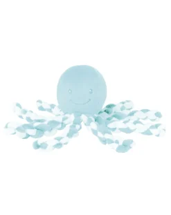 Nattou Bambole Personaggi E Accessori-- Peluche Polipo Azzurro