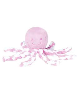 Nattou Bambole Personaggi E Accessori-- Peluche Polipo Rosa
