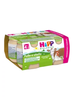 Mellin Omogeneizzati Carne-Omogeneizzato Pollo E Vitello 4X80G