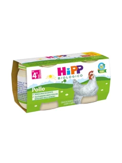 Hipp Omogeneizzati Carne-Omogeneizzato Pollo 2X80G