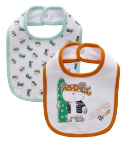 Prenatal Bavaglini-Pack 2 Bavaglini Con Stampa