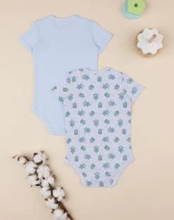Prenatal Body Intimo E Calze-Pack 2 Body Bimbo Manica Corta