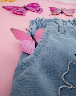 Prenatal Jeans Pantaloni E Salopette-Pantalone Bimba Denim 