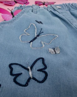 Prenatal Jeans Pantaloni E Salopette-Pantalone Bimba Denim 