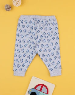 Prenatal Pantaloni E Salopette-Pantalone Felpato Bimbo Grigio