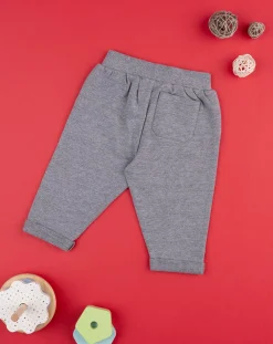 Prenatal Pantaloni E Salopette-Pantalone In Felpa Bimbo Grey