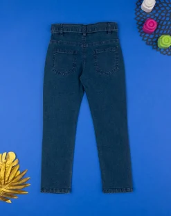 Prenatal Jeans Pantaloni E Salopette-Pantalone Lungo Bambina Denim Red And Blue