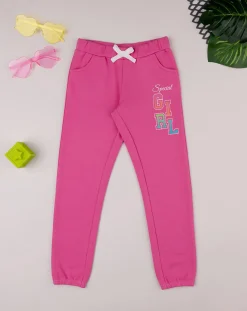 Prenatal Jeans Pantaloni E Salopette-Pantalone Lungo In Felpa Bambina Fucisa