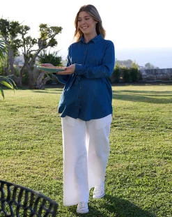 Prenatal Pantaloni Gonne E Leggings-Pantalone Premaman Ampio Con Fascia Alta In Vita