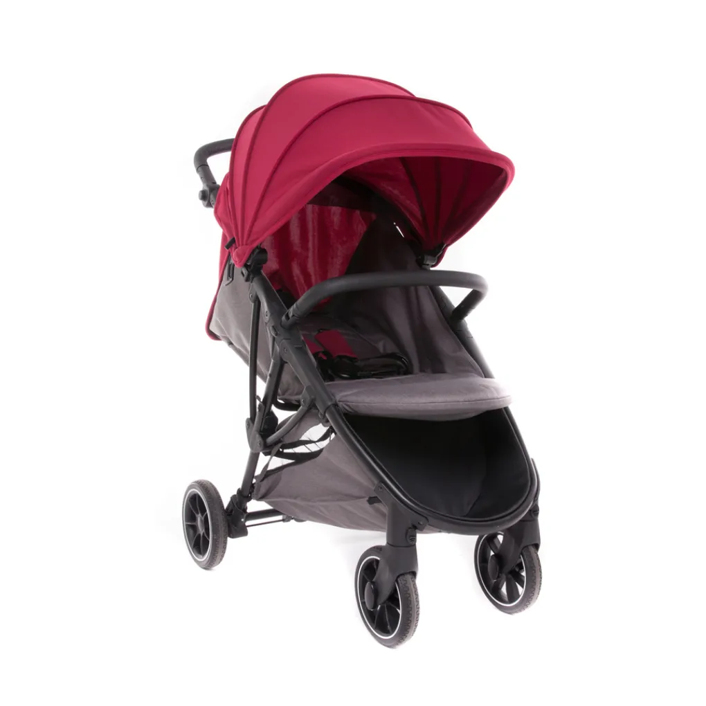 Baby Monsters Passeggini-Passeggino Alaska Con Color Pack Bordeaux