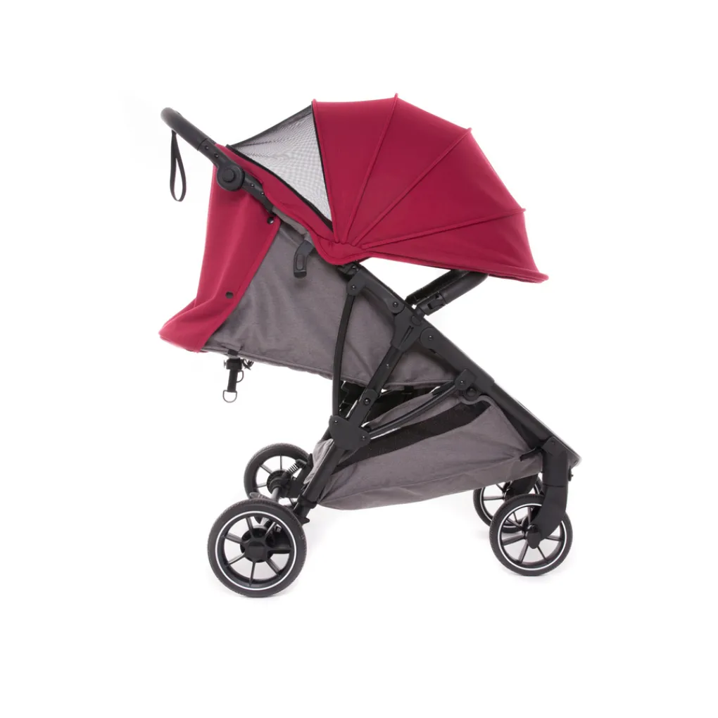 Baby Monsters Passeggini-Passeggino Alaska Con Color Pack Bordeaux