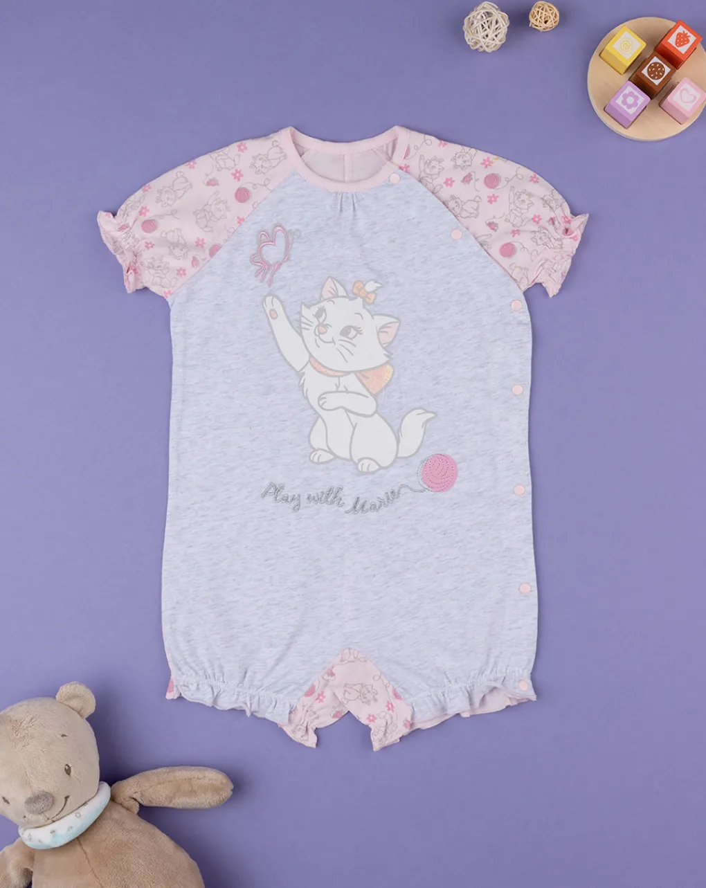 Prenatal Pigiami-Pigiama Corto Bimba Oeko-Tex Marie