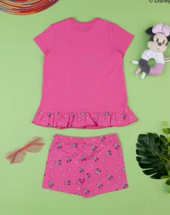 Prenatal Pigiami-Pigiama Jersey Bimba "Minnie” Rosa