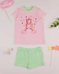 Prenatal Pigiami-Pigiama Jersey Bimba "Unicorno”