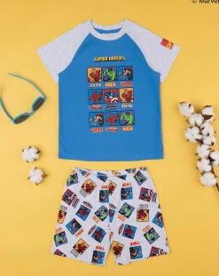 Prenatal Pigiami-Pigiama Jersey Bimbo "Avangers” Organic Cotton