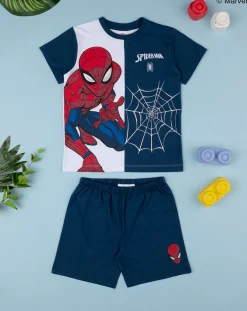 Prenatal Pigiami-Pigiama Jersey Bimbo "Spiderman” Organi Cotton