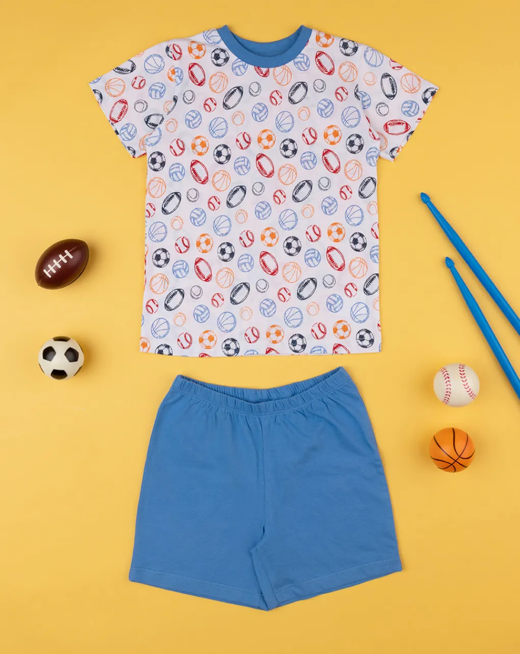 Prenatal Pigiami-Pigiama Jersey Bimbo "Sport”