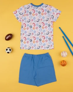 Prenatal Pigiami-Pigiama Jersey Bimbo "Sport”
