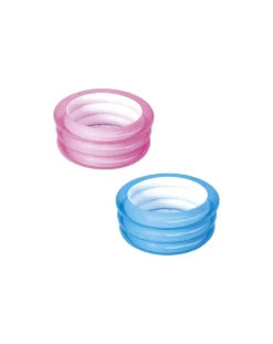 Bestway Piscine Braccioli E Salvagenti-Piscina A 3 Anelli E Fondo Gonfiabile 70×30 Cm - 2 Colori Assortiti -