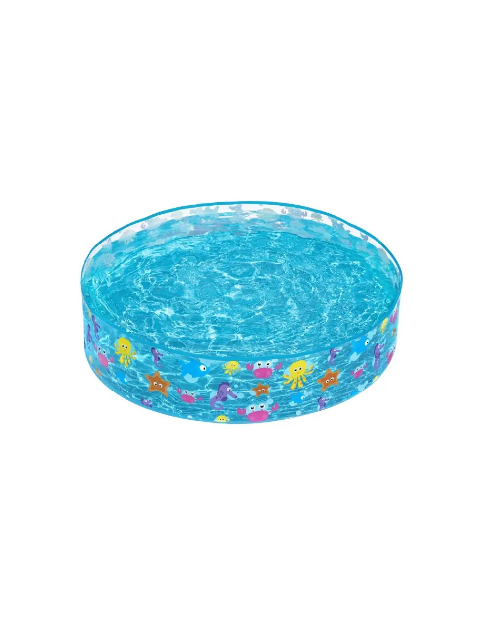 Bestway Piscine Braccioli E Salvagenti-Piscina Rigidafantasia Mare 122×25 Cm -