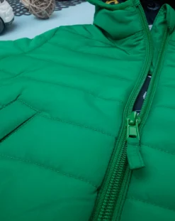Prenatal Giubbini E Piumini-Piumino Leggero Bimbo Verde Con Cappuccio