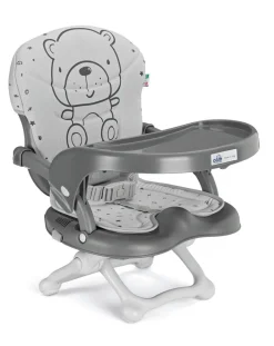 Cam Seggiolini E Alzasedia-Rialzo Da Sedia Smarty Pop Con Imbottitura Teddy Grigio 2023 -