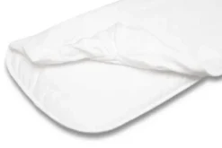 Giordani Lenzuola E Trapunte-Salvamaterasso Senza Angoli Bianco Per Lettino 60 X100 Cm