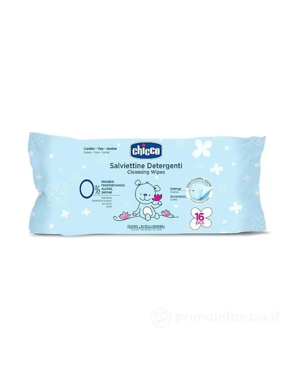 Hipp Baby Salviettine E Traversine-Salviettine Detergenti Natural Sensation 16 Pz