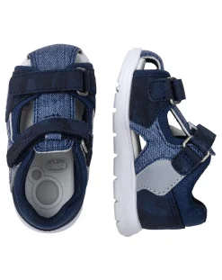 Chicco Scarpe-Sandalo Giobert Blu Effetto Jeans
