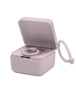 BIBS Portasucchietti E Catenelle-Scatola Porta Ciuccio Dusky Lilac -