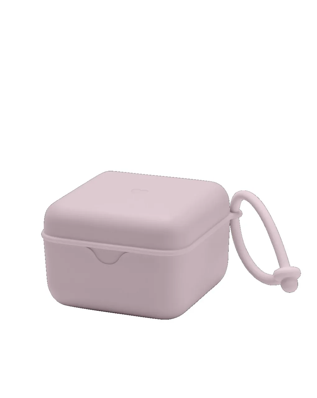 BIBS Portasucchietti E Catenelle-Scatola Porta Ciuccio Dusky Lilac -