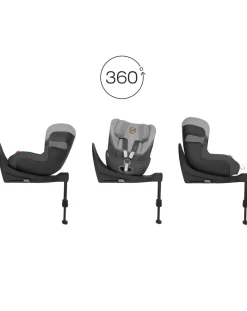 Cybex Seggiolini I Size-Seggiolino Auto Sirona S2 I-Size Lava Grey -
