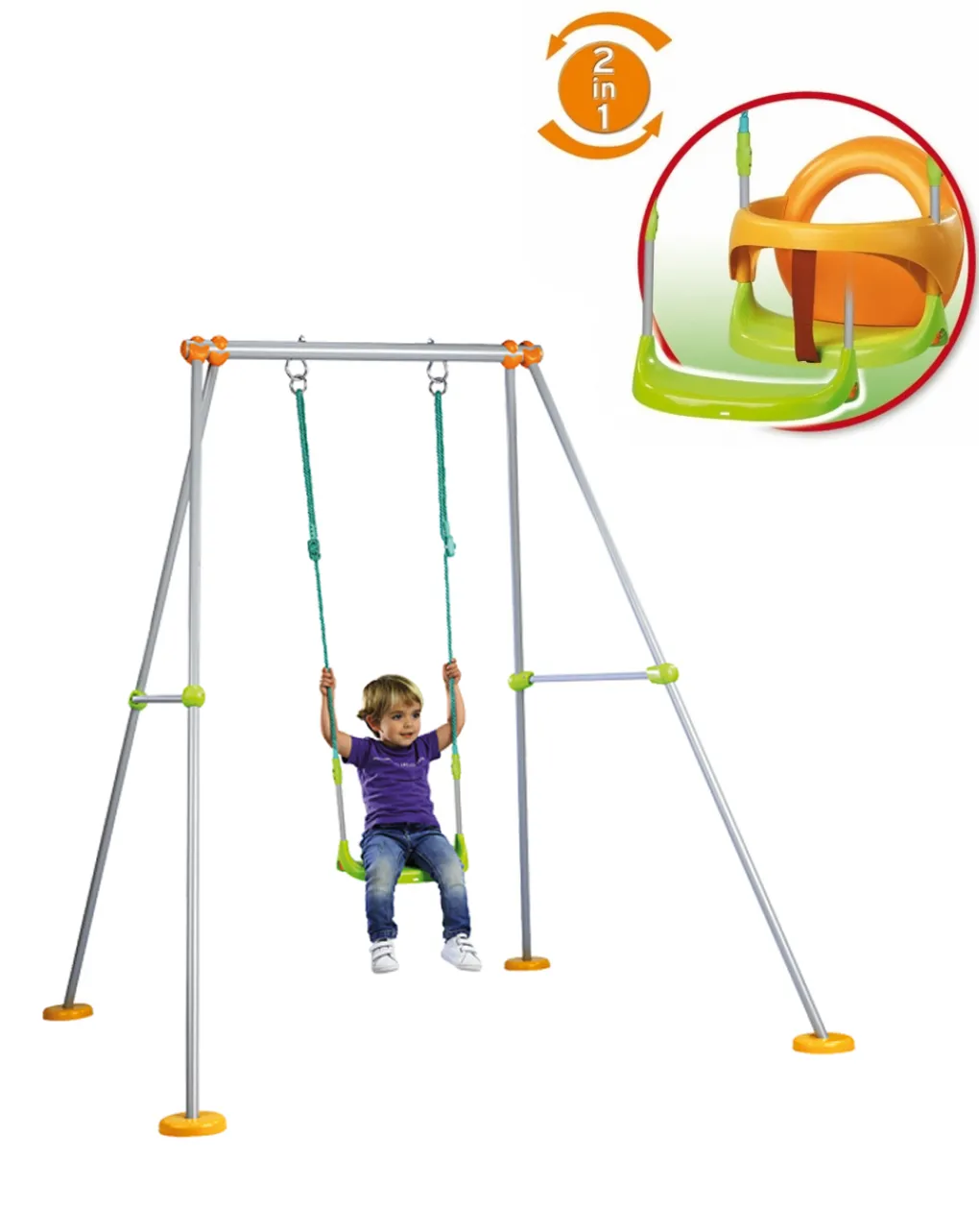 Smoby Altalene E Dondoli-- Altalena Plus H 180Cm