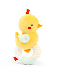 Baby Smile Sonaglini E Trillini-Soft Toys - Sonaglino Anello Papera