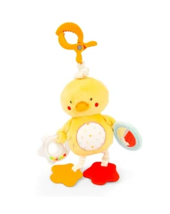 Baby Smile Pupazzi Peluche E Dou Dou-Soft Toys - Sonaglino Con Clip? Papera