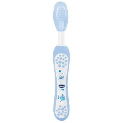 Chicco Primi Dentini-Spazzolino Azzurro 6M+
