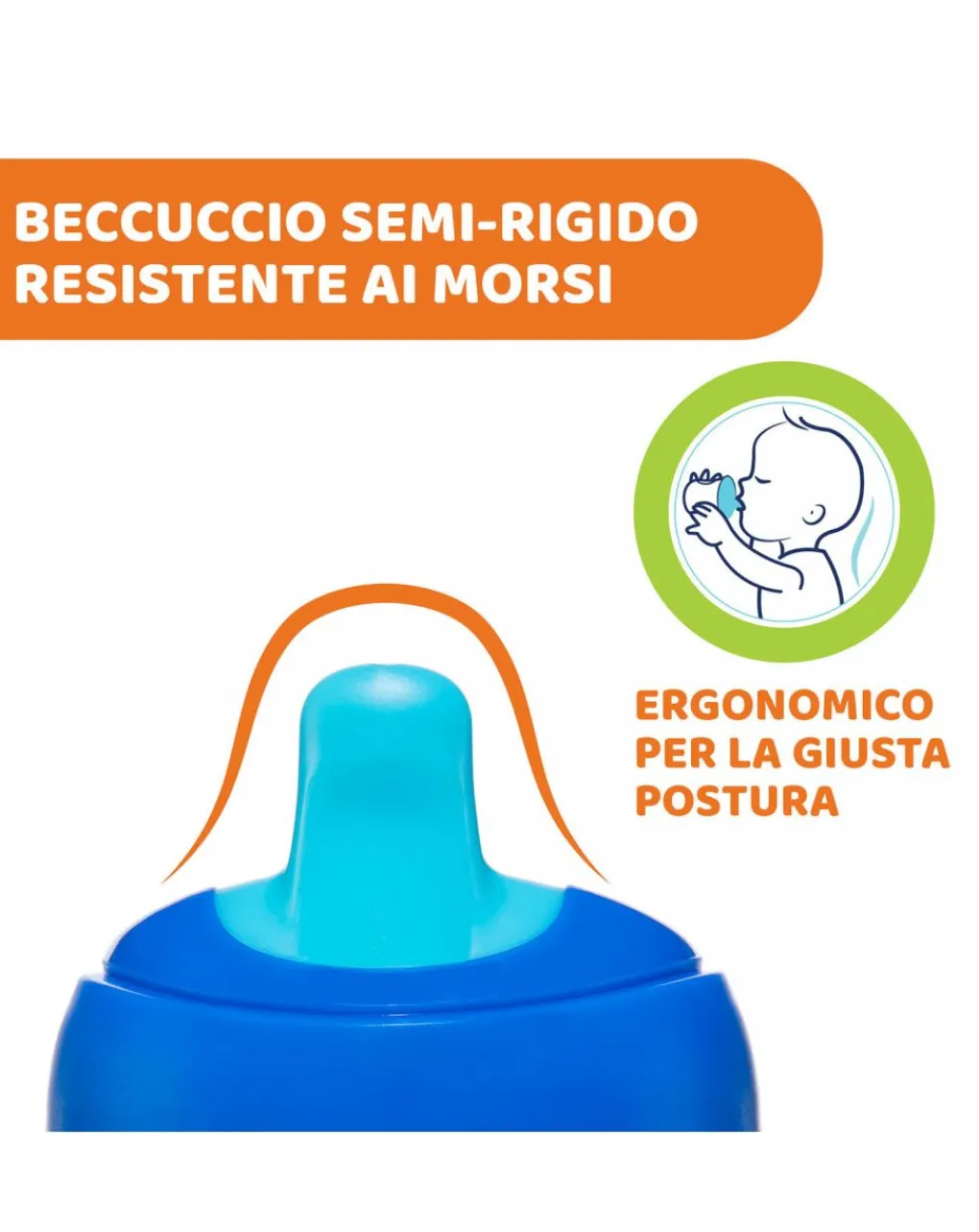 Chicco Tazze E Bicchieri-Tazza Training Neutra 6M+ - Colori Assortiti -