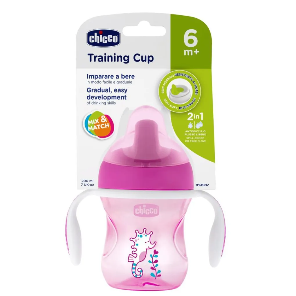 Chicco Tazze E Bicchieri-Tazza Training Rosa 6M+ Pack1