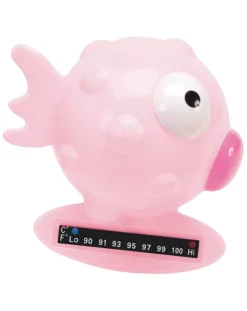 Chicco Vaschette E Accessori-Termometro Da Bagno Pesce Palla Rosa