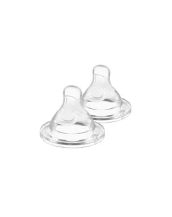 Chicco Tettarelle-Tettarella Physio - Silicone 2M+ Flusso Medio 2Pz