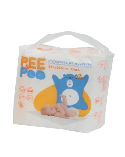 The Pee & The Poo Salviettine E Traversine-Traversina 60×60