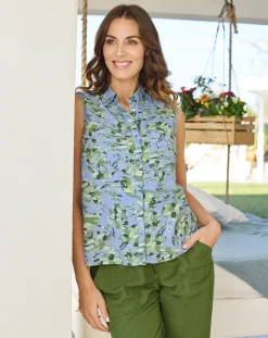 Prenatal Magliette E T Shirt-Top Camicia Allattamento Tropical Camouflage