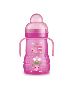 Mam Tazze E Bicchieri-Trainer Con Tettarella E Extra Soft Spout Rosa