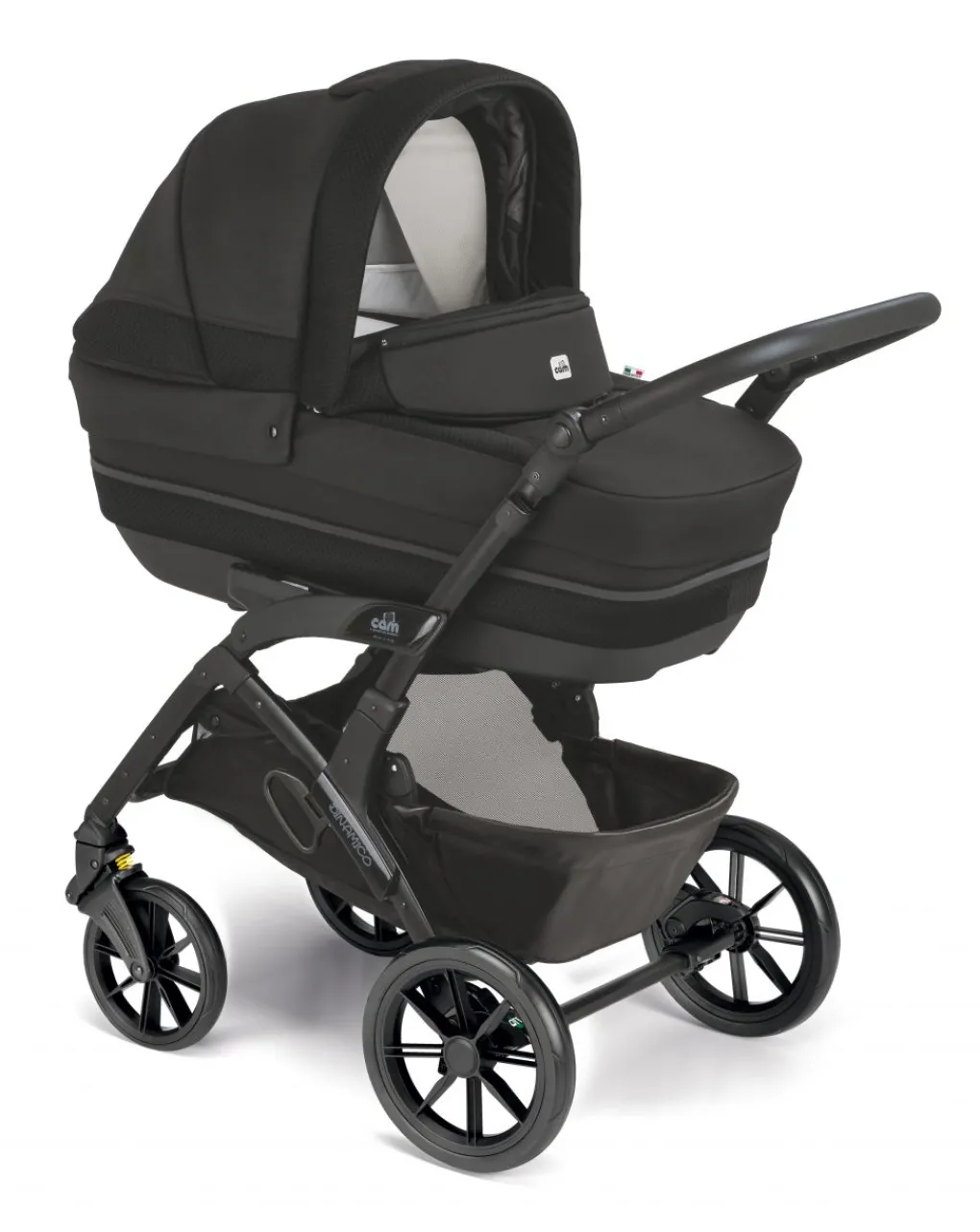 Cam Trio E Duo-Trio Dinamico Rover Sport Nero?Con Ruote Piene -