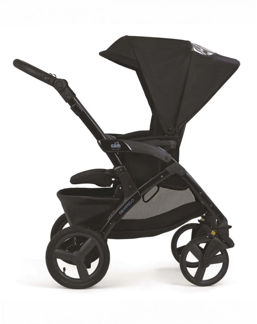 Cam Trio E Duo-Trio Dinamico Rover Sport Nero?Con Ruote Piene -