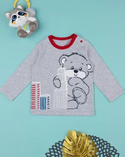 Prenatal Magliette Camicie E Body-T-Shirt Bimbo Manica Lunga Con Stampa