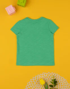 Prenatal Magliette Camicie E Body-T-Shirt Bimbo Verde "Galapagos”